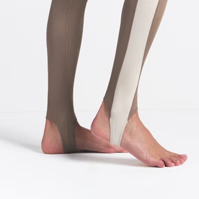 Nike x Skims Shine High-Waisted 26" Stirrup Leggings with Drawcord Obsidian Dark Teal