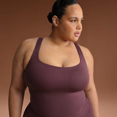 Nike x Skims Matte Square-Neck Tank Dark Teal