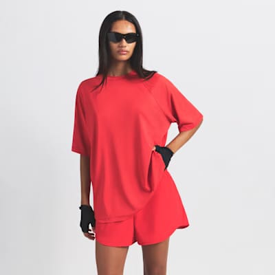 Nike x Skims Airy Oversized T-Shirt Ruby