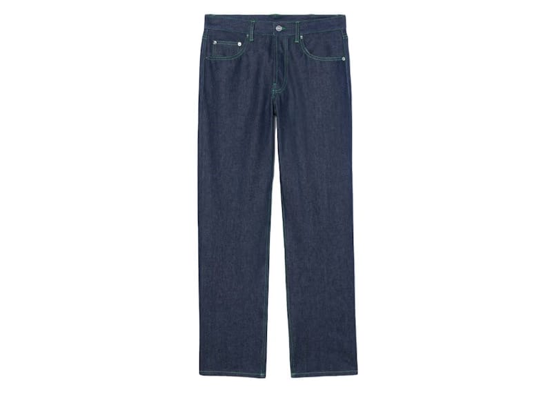 Jacquemus Le de Nimes Fresa Straight Jeans Navy