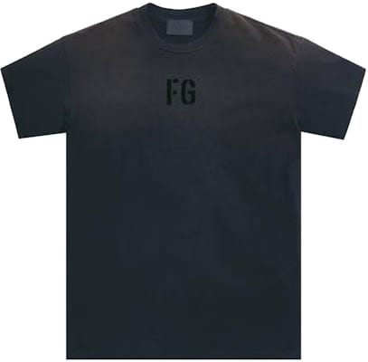 Fear Of God Essentials Valkyries 90s T-Shirt Vintage Black