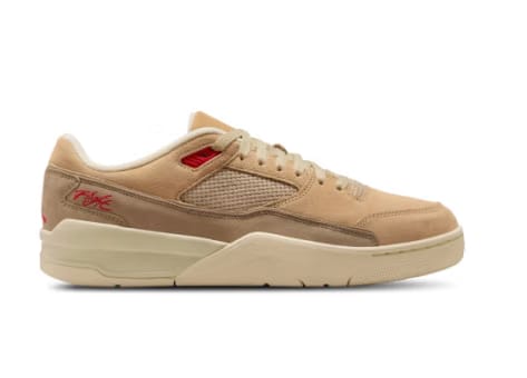 Nike Air Jordan Flight Court Mushroom Desert Camo Fossil Fire Red
