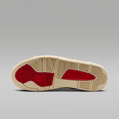 Nike Air Jordan Flight Court Mushroom Desert Camo Fossil Fire Red
