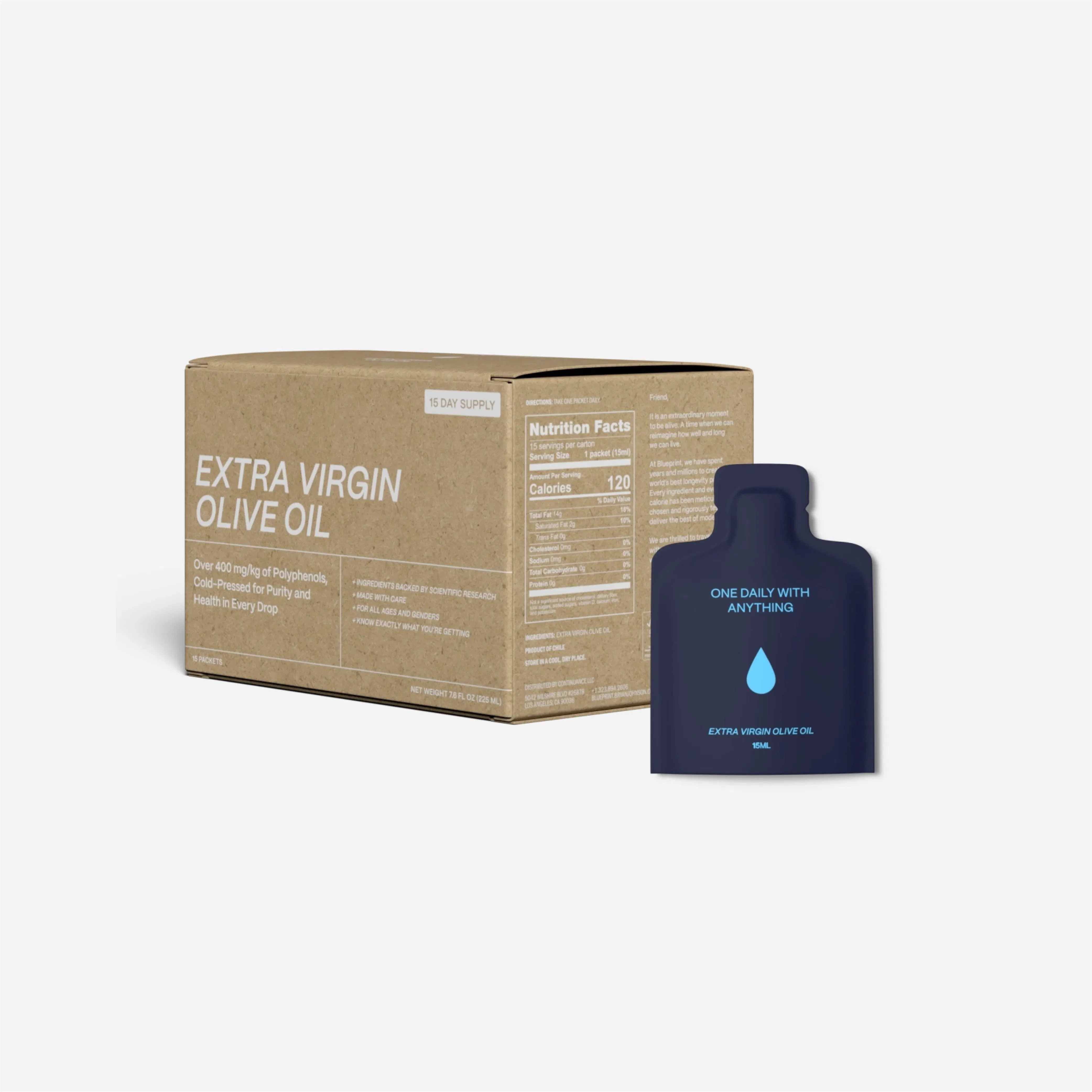 Blueprint Bryan Johnson Extra Virgin Olive Oil
