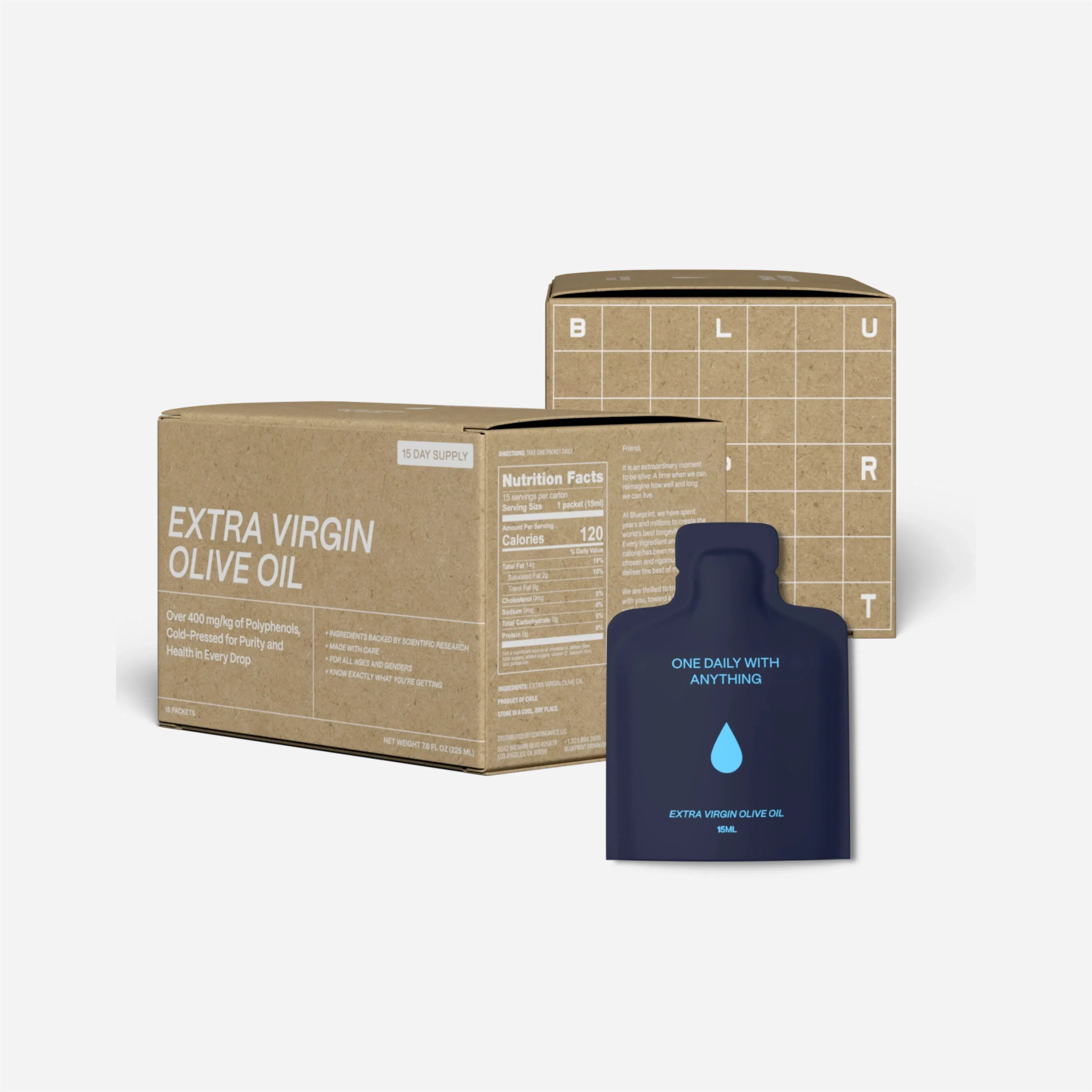 Blueprint Bryan Johnson Extra Virgin Olive Oil