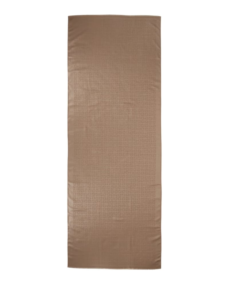 Givenchy 4G Logo Scarf Beige/Camel