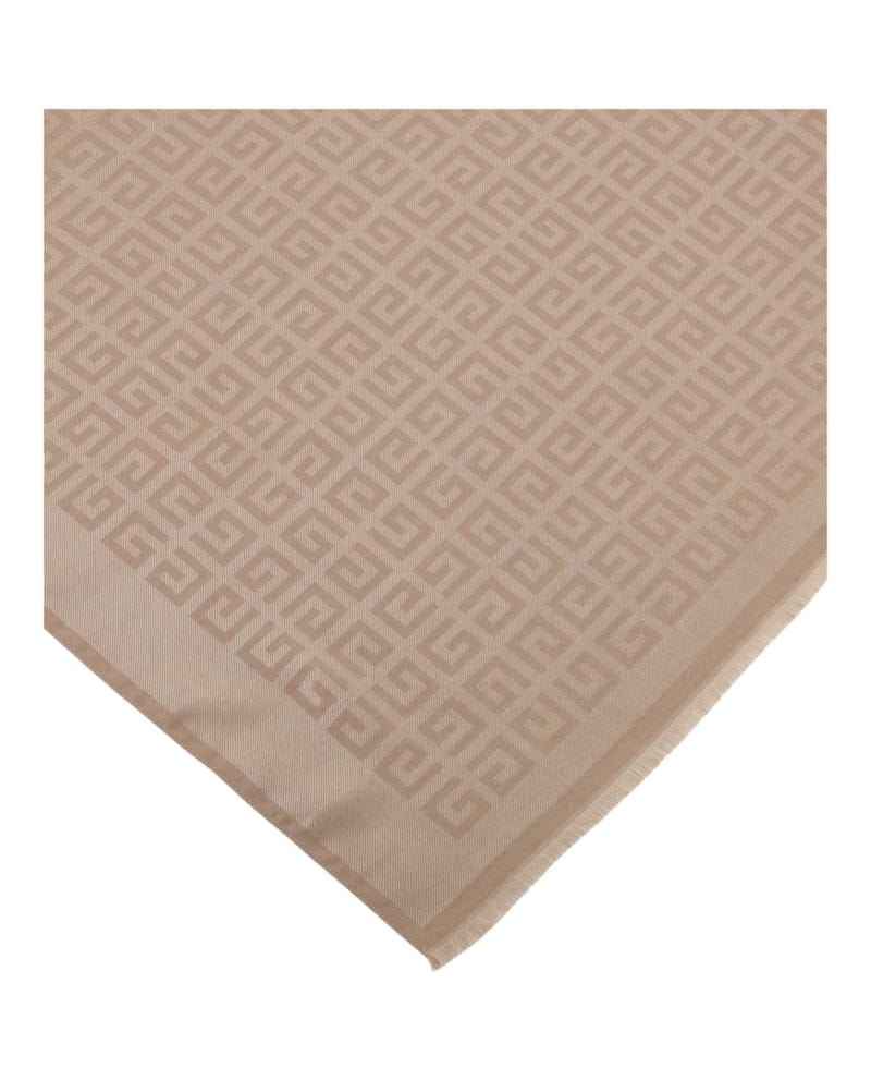 Givenchy 4G Logo Scarf Beige/Camel