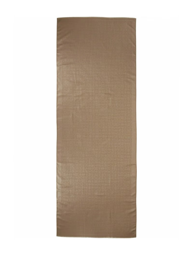 Givenchy 4G Logo Scarf Beige/Camel