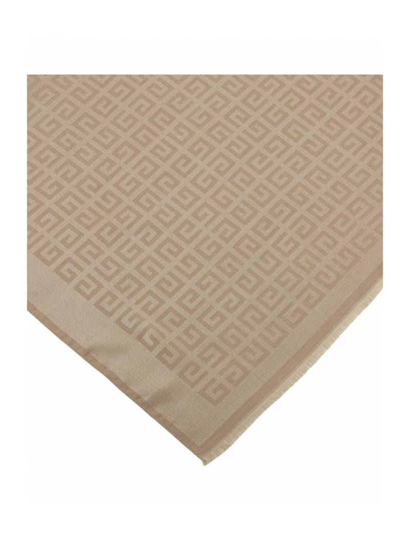 Givenchy 4G Logo Scarf Beige/Camel