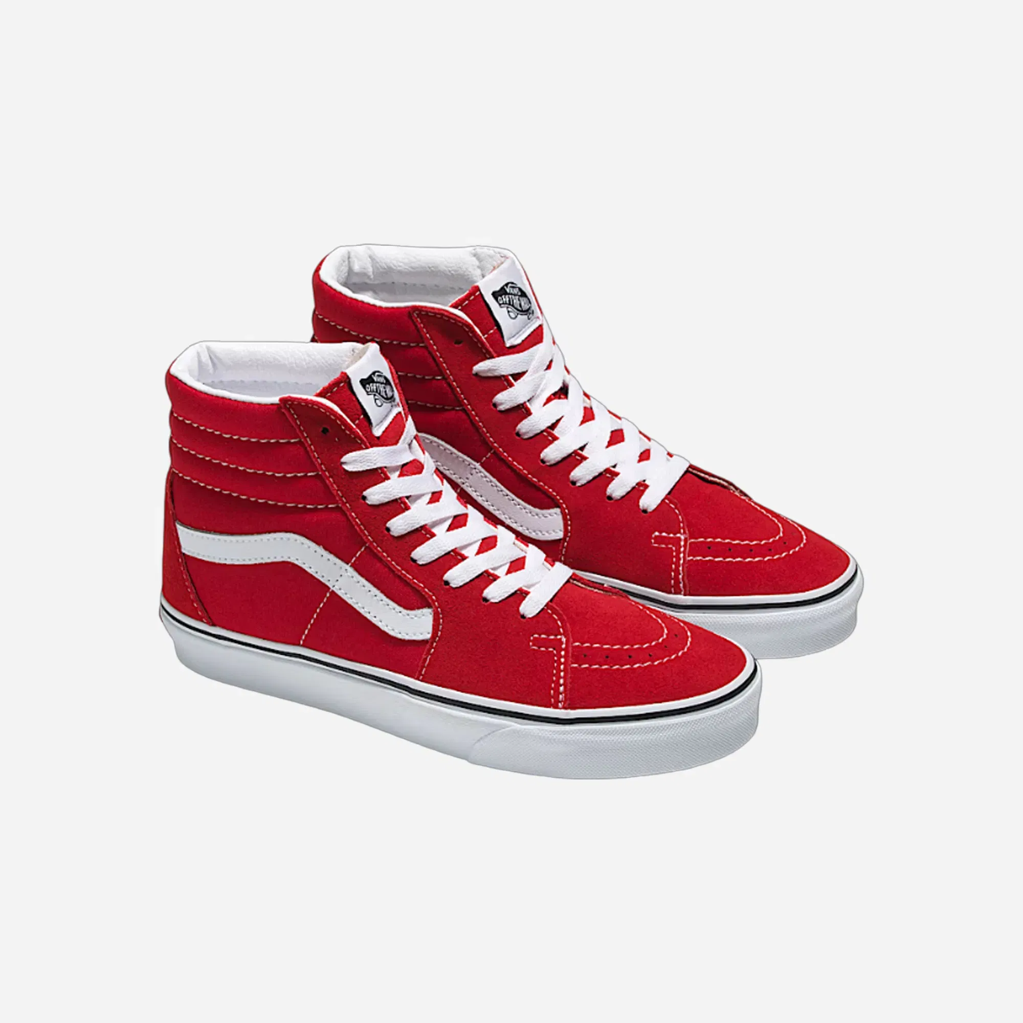 Vans Sk8-Hi Shoe Racing Red White