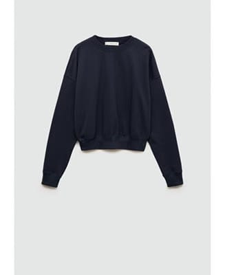 Replay M3436 Round Neck Cotton Black Sweatshirt (S)