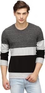 Replay M3436 Round Neck Cotton Black Sweatshirt (S)