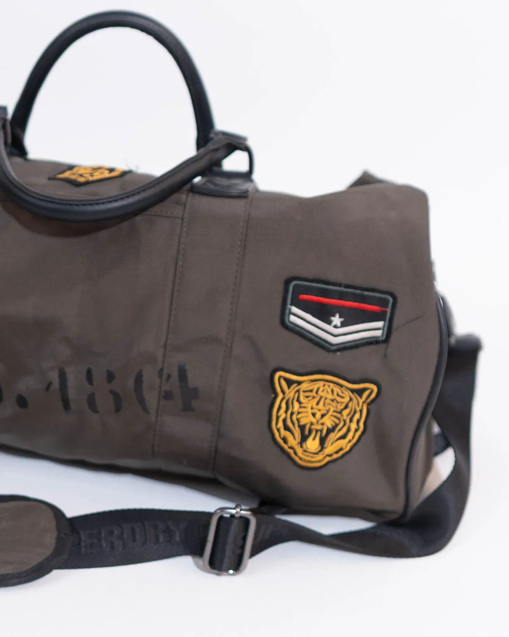 Superdry Military Badged Weekender Duffle Bag (One Size)