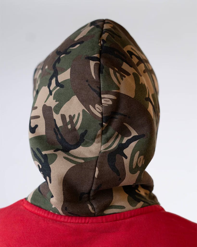 Aape By Bape Camo Red Hoodie (L)