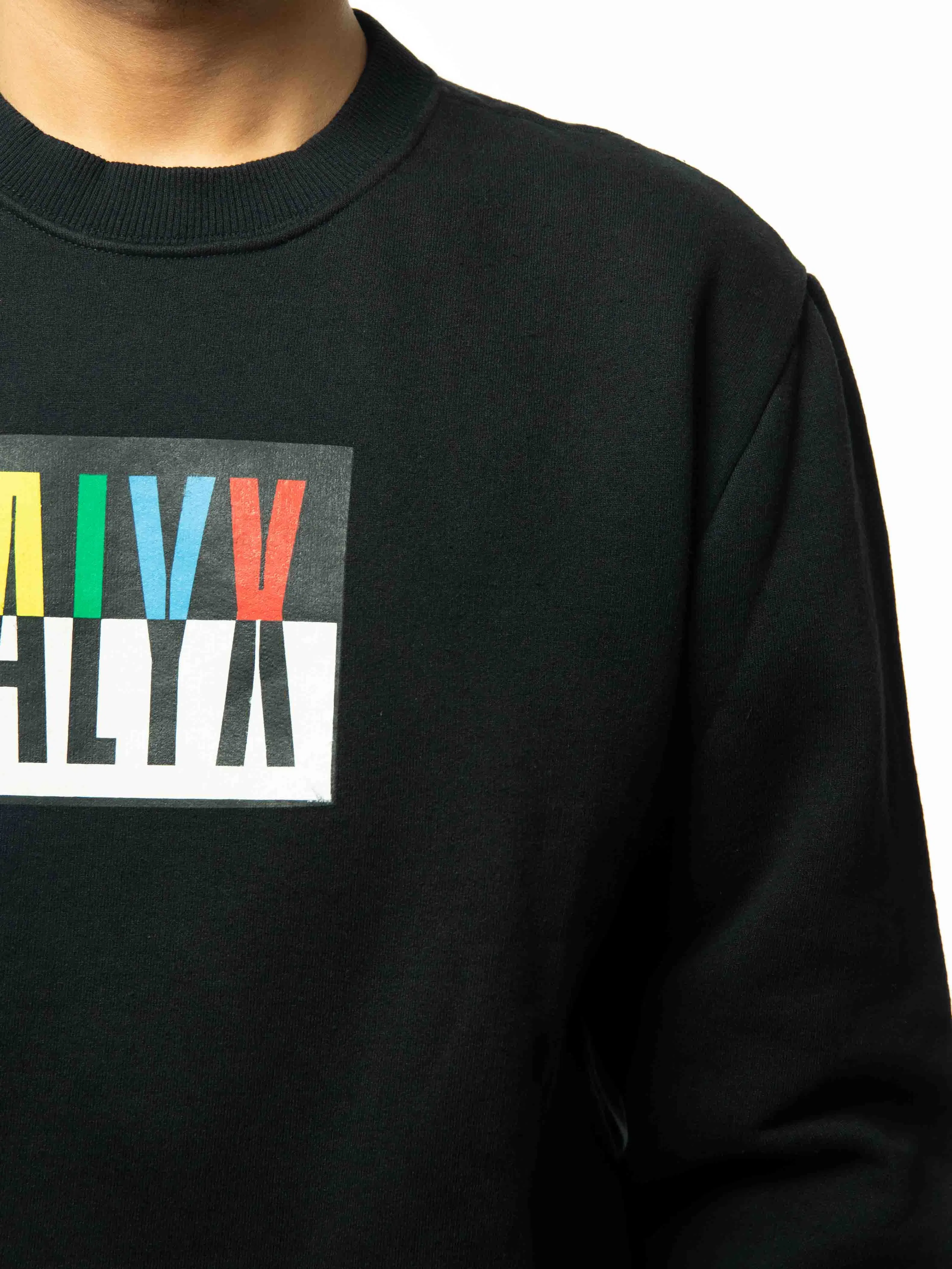 Alyx Black Visual Edition Logo Sweatshirt (L)