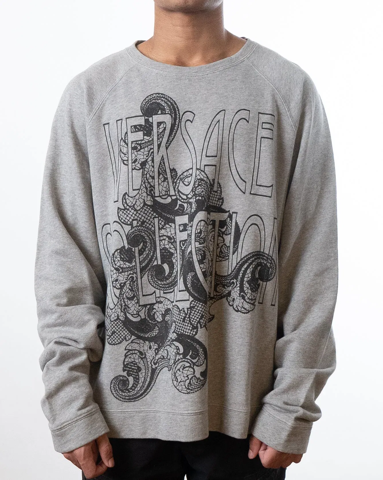 Versace Collection Grey Sweatshirt (XXL)