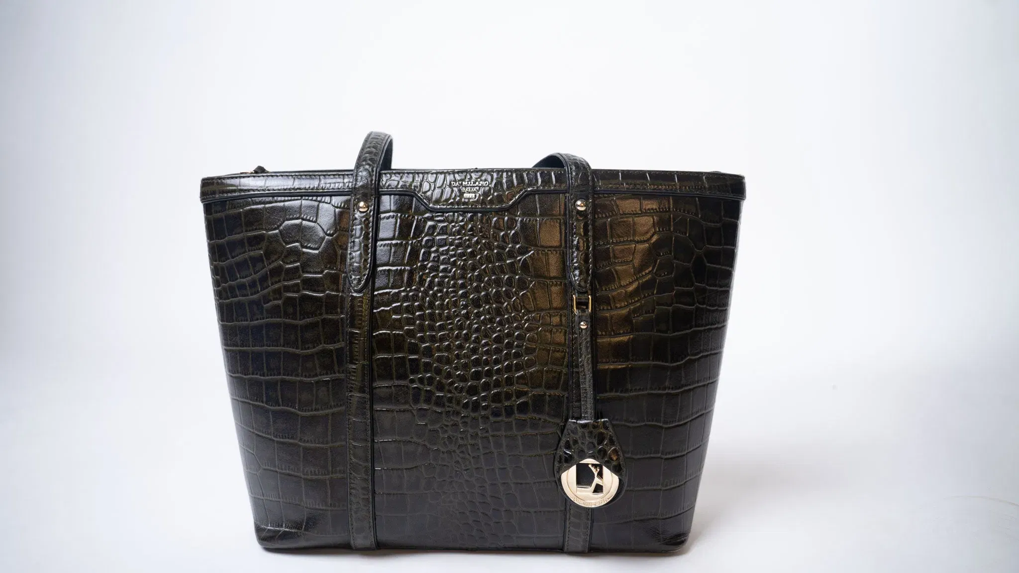 Da Milano Textured Tote Bag (One Size)