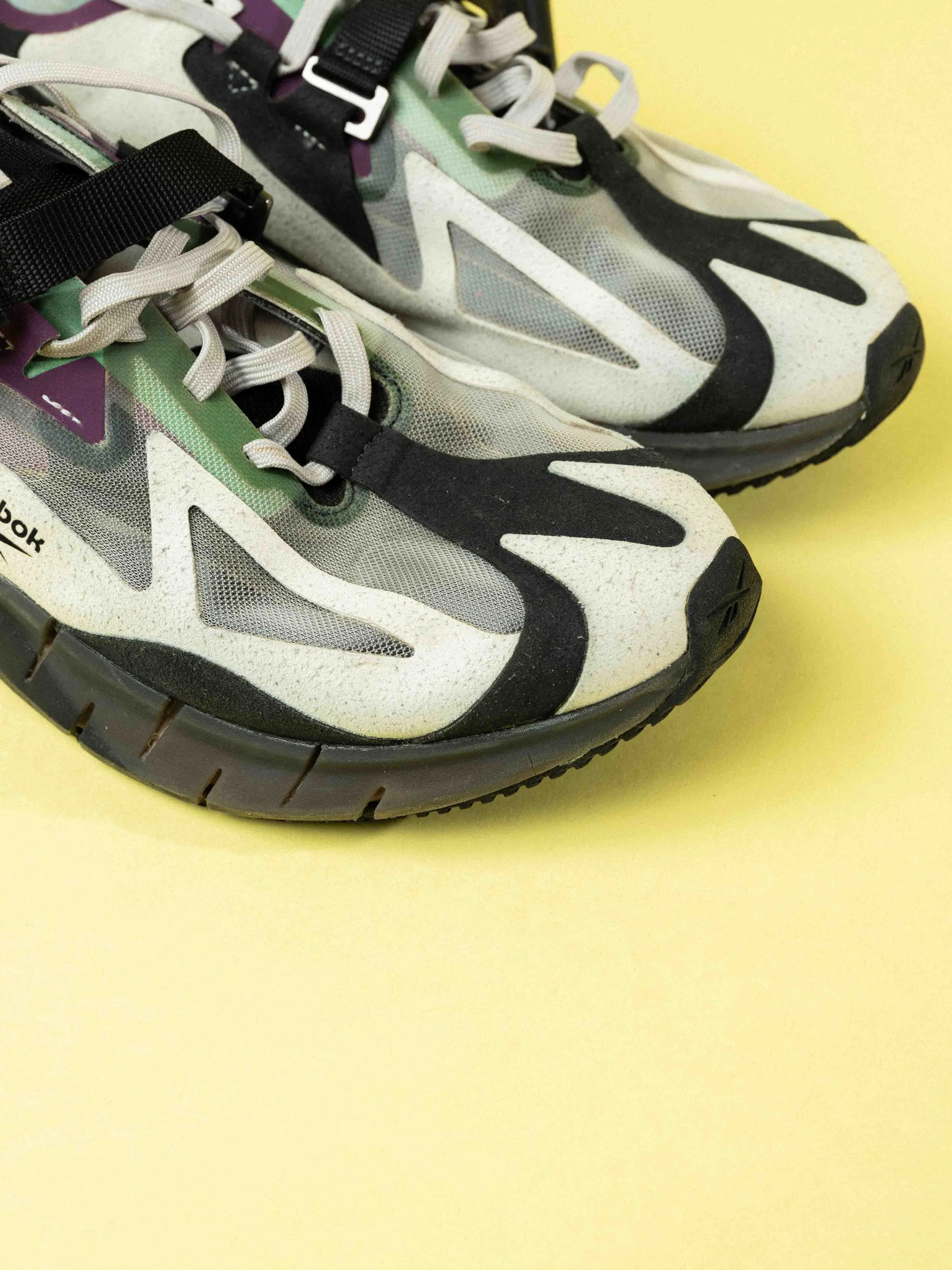 Reebok Zig Kinetica Concept Type1 Sand Stone/ Black/ Emerald (UK 7.5)