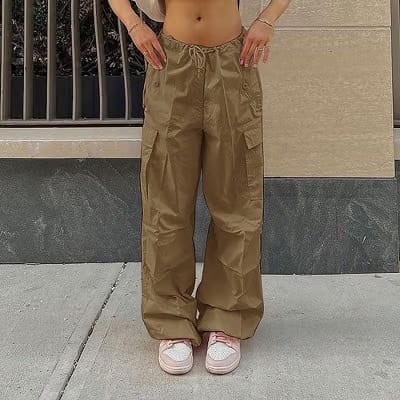 Yeezy by Kanye Black Coated Baggy 5 Pockets Pants PT-05