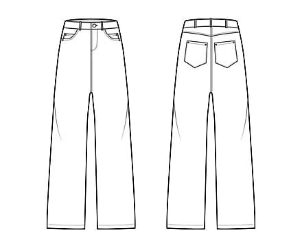 Yeezy by Kanye Black Coated Baggy 5 Pockets Pants PT-05