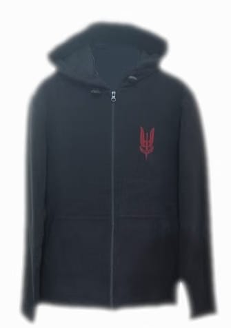 Yeezy by Kanye Dark Brown Zip Front Polar Fleece Hoodie JC-03