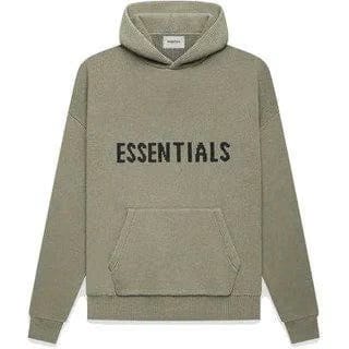 Fog Essentials Knit Hoodie Oatmeal
