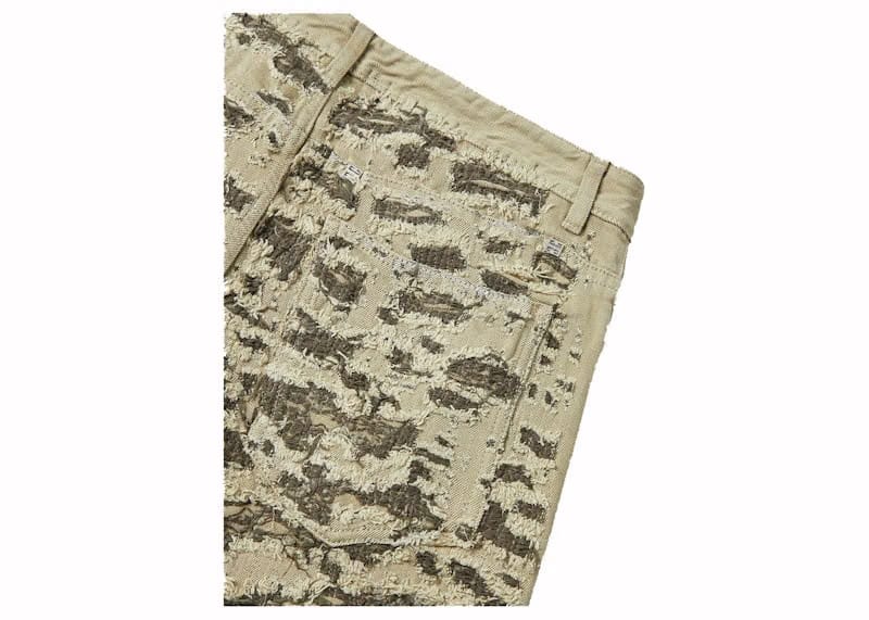 Givenchy Slim-Fit Distressed Jeans Green