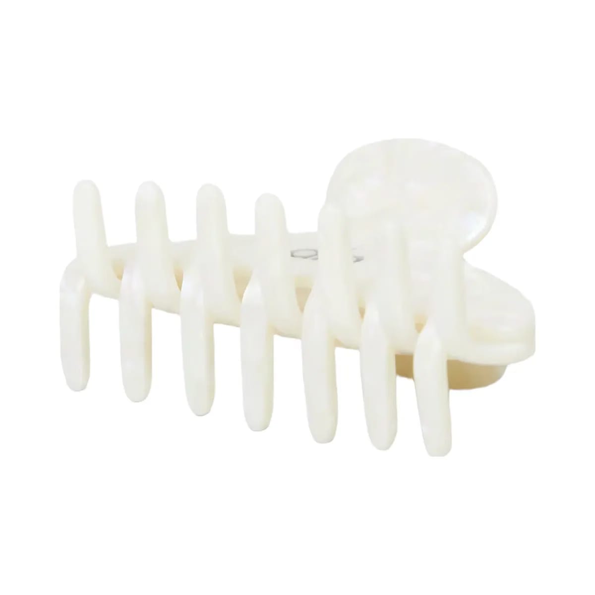 Alo 90's Claw Clip - White Pearl