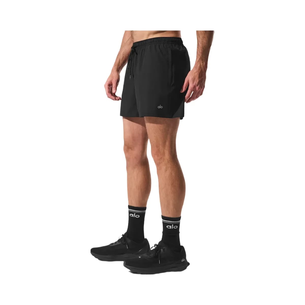 Alo Men's 5" Circuit Shorts - Black