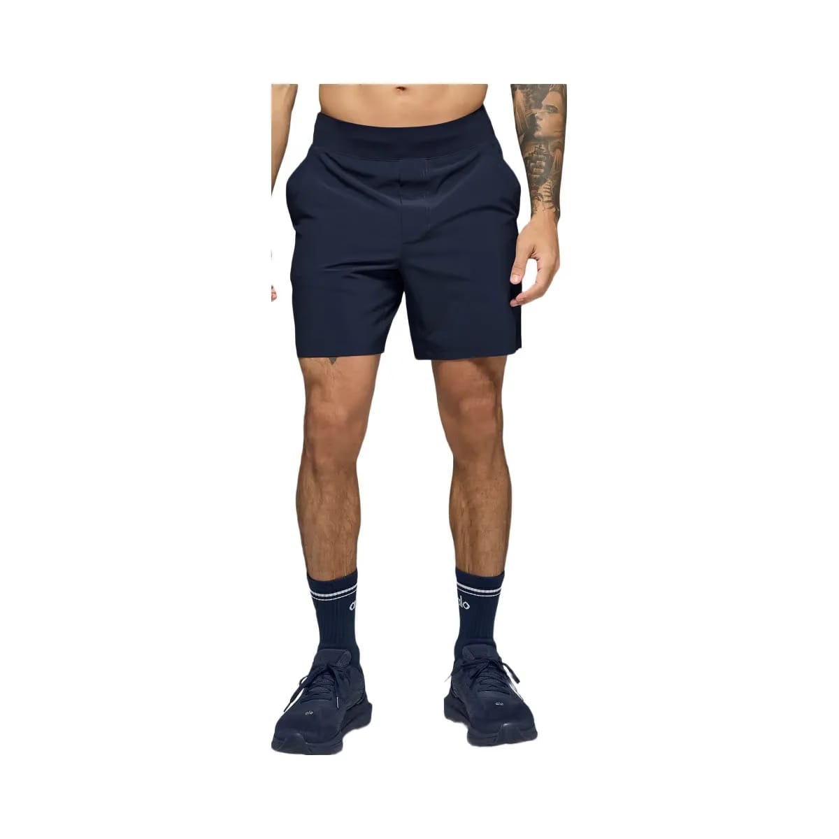 Alo Men's 5" Repetition Shorts - Navy