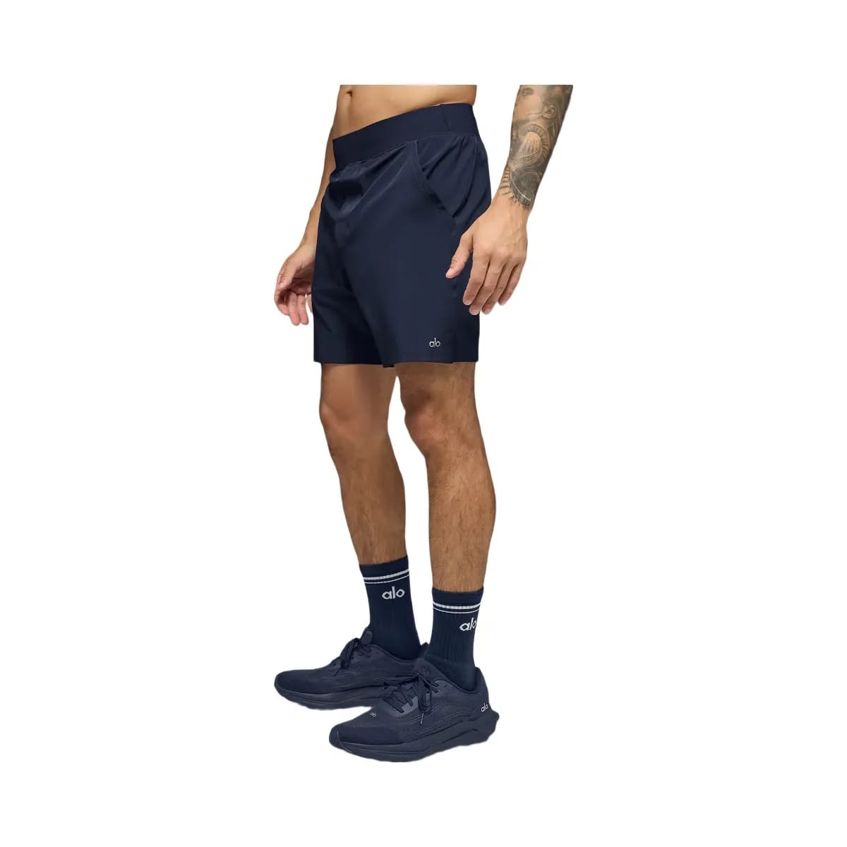 Alo Men's 5" Repetition Shorts - Navy