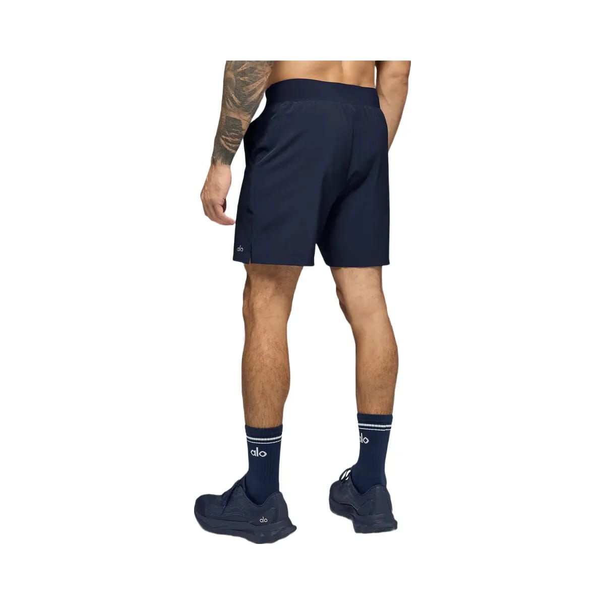Alo Men's 5" Repetition Shorts - Navy