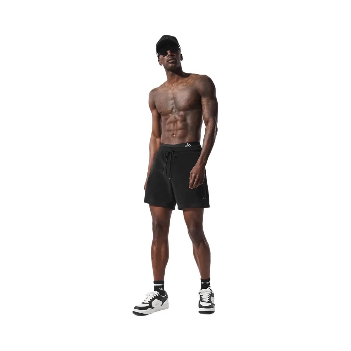 Alo Men's 7" Coastal Terry Shorts - Black