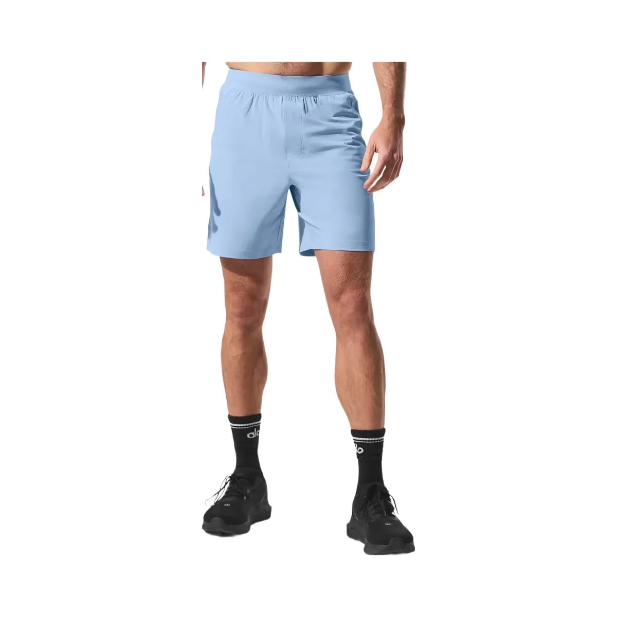 Alo Men's 7" Repetition Shorts - Seashell Blue