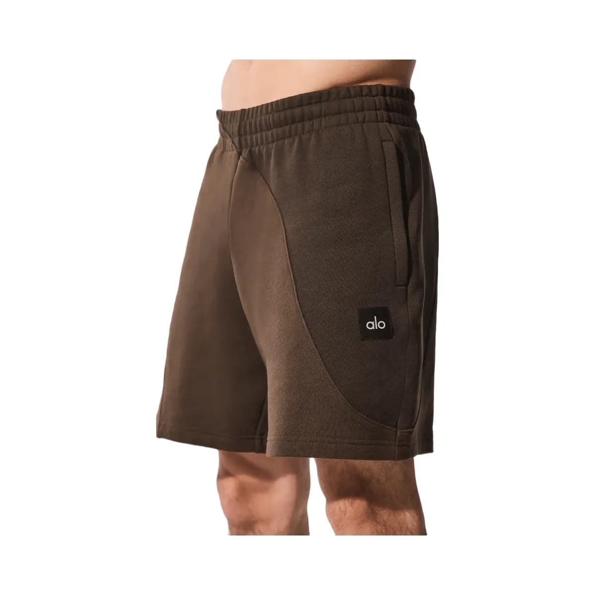 Alo Men's 7" Make Waves Shorts - Espresso Tonal