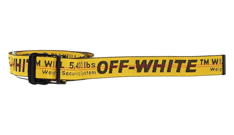 OFF-WHITE Industrial Belt Yellow/Black