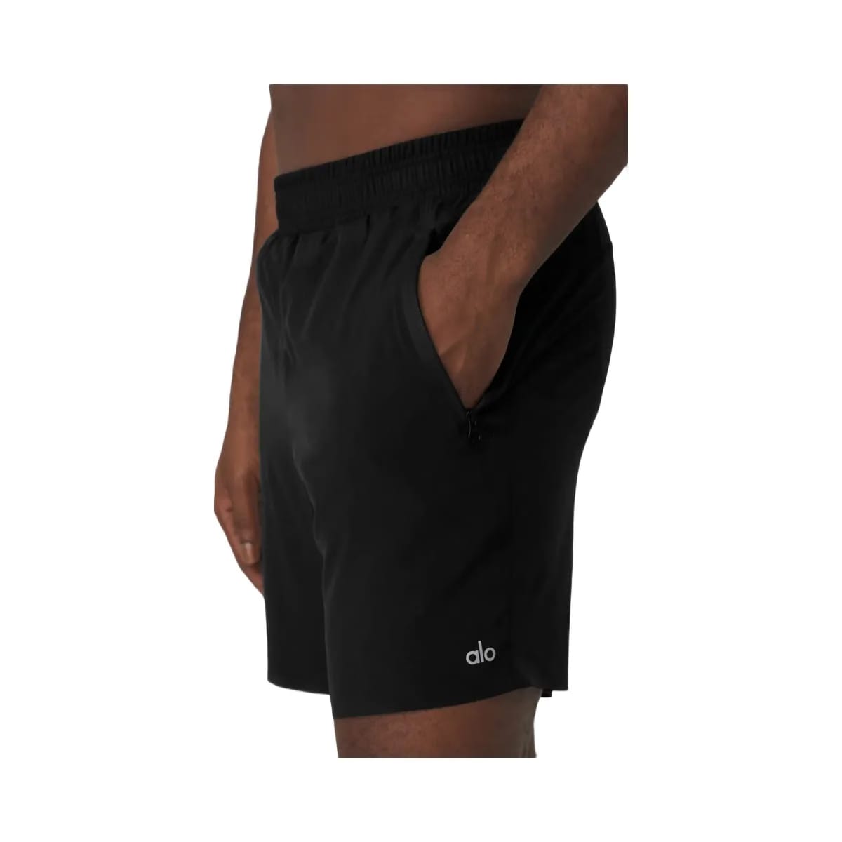 Alo Men's 7” Advance 2-In-1 Shorts - Black