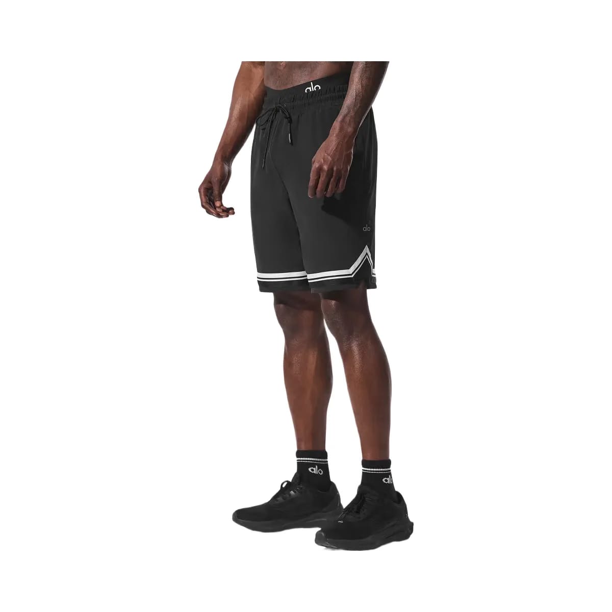 Alo Men's 9" Traction Arena Shorts - Black