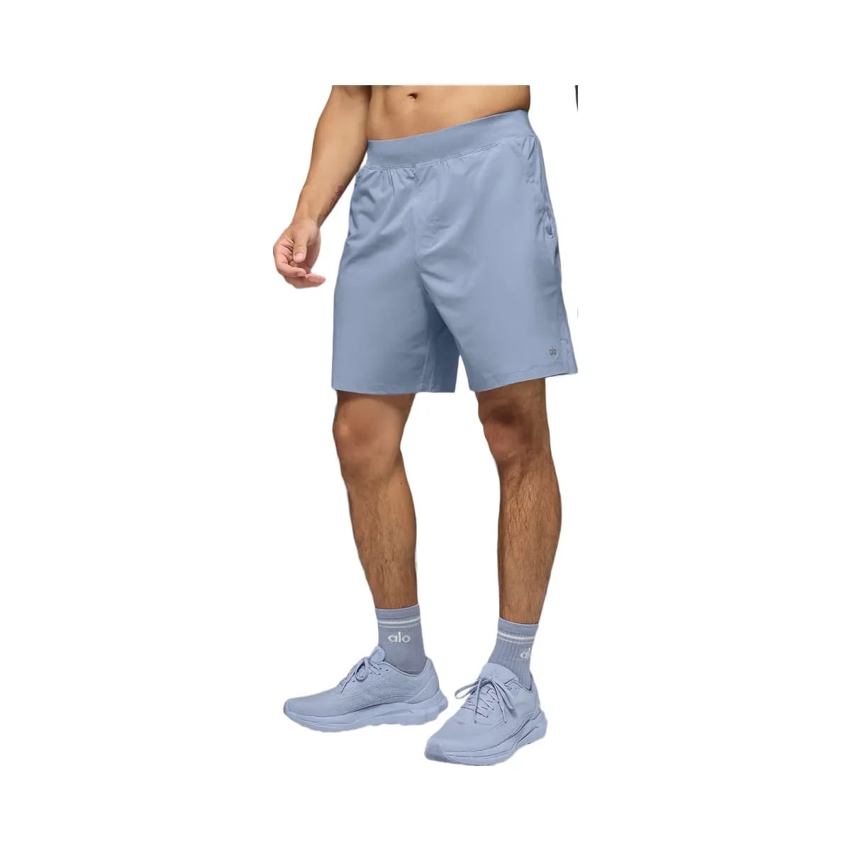 Alo Men's 7" Repetition Shorts - Winter Frost