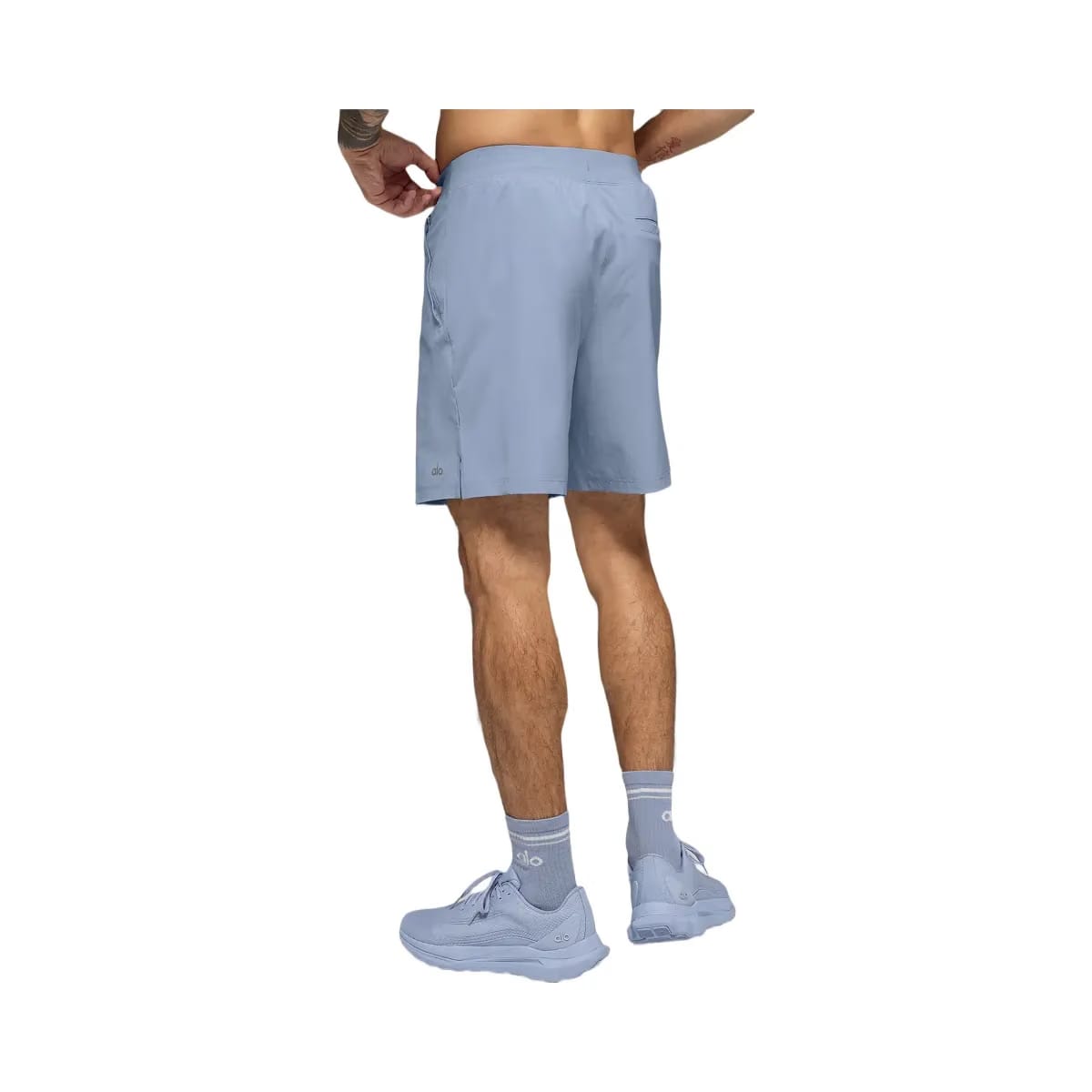 Alo Men's 7" Repetition Shorts - Winter Frost