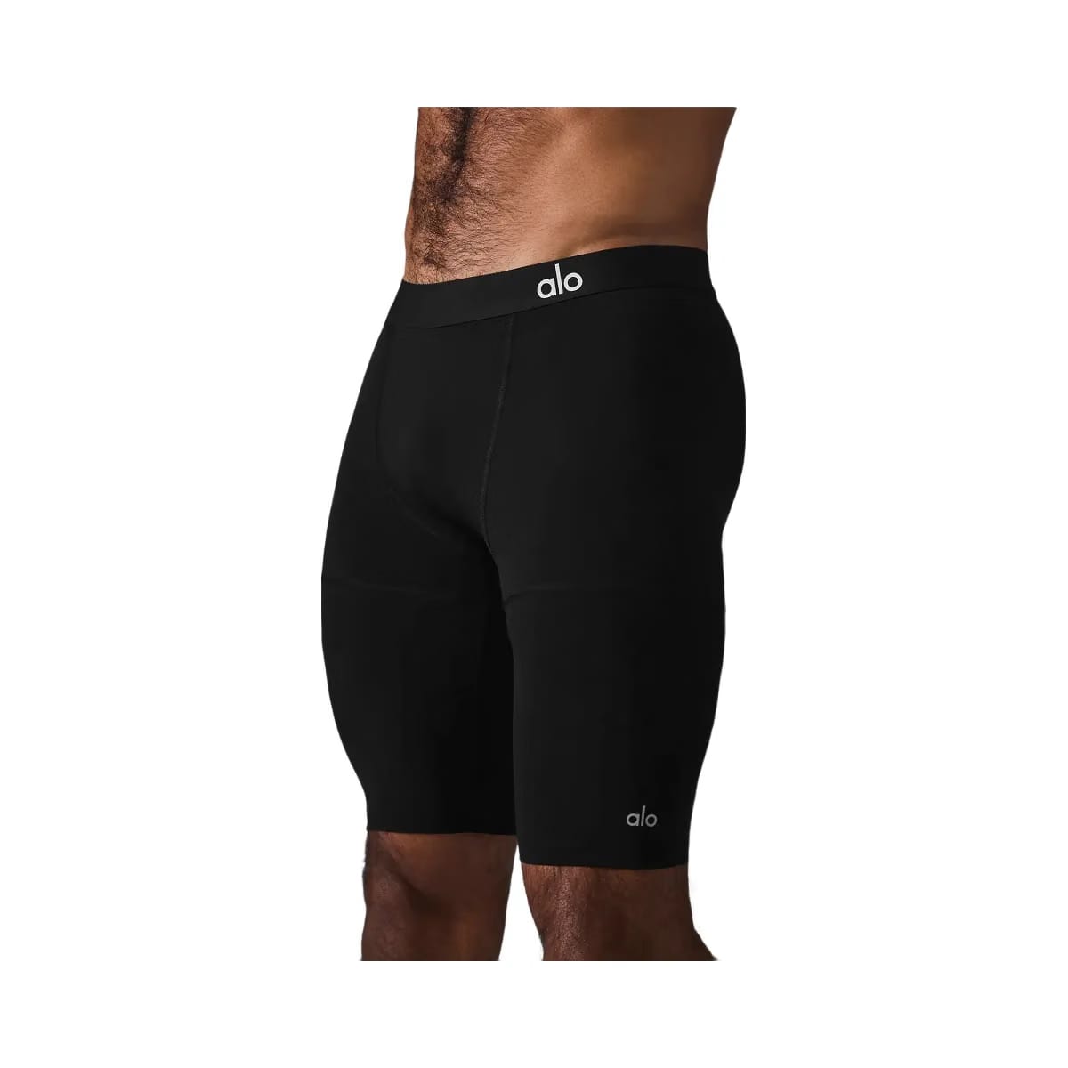 Alo Men's 9" Flight Compression Shorts - Black