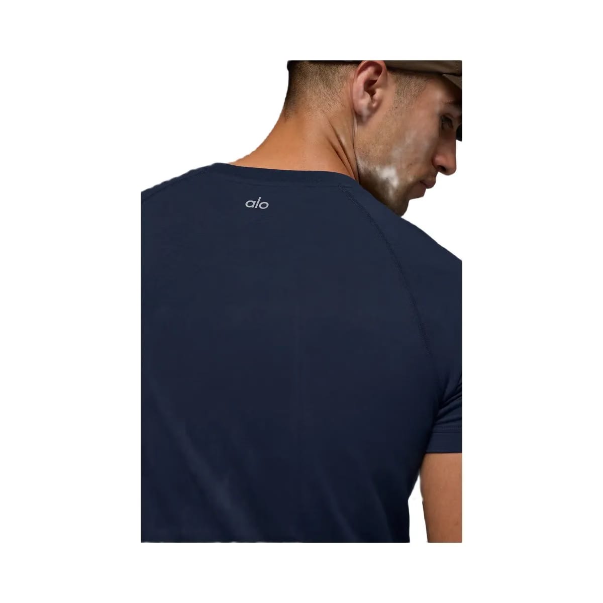 Alo Men's ALO Vapor Crewneck Shorts Sleeve - Navy