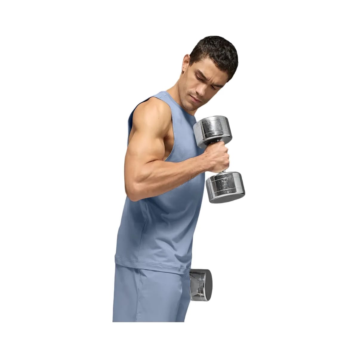 Alo Men's Conquer Muscle Tank - Winter Frost