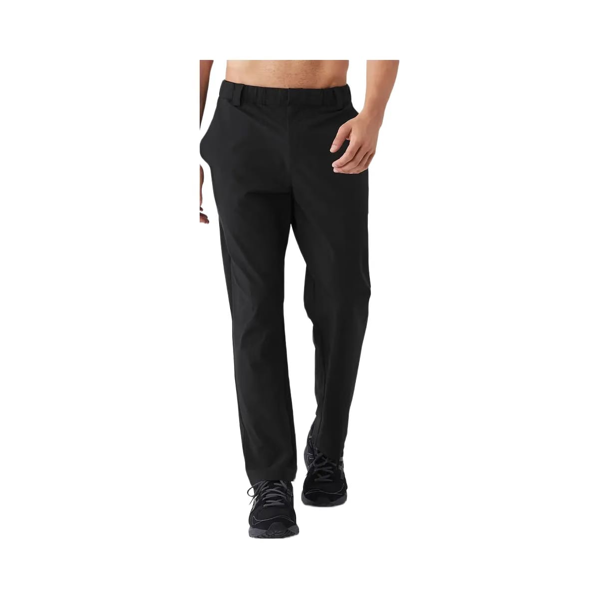 Alo Men's Co-Op Cropped Tech Trouser - Black