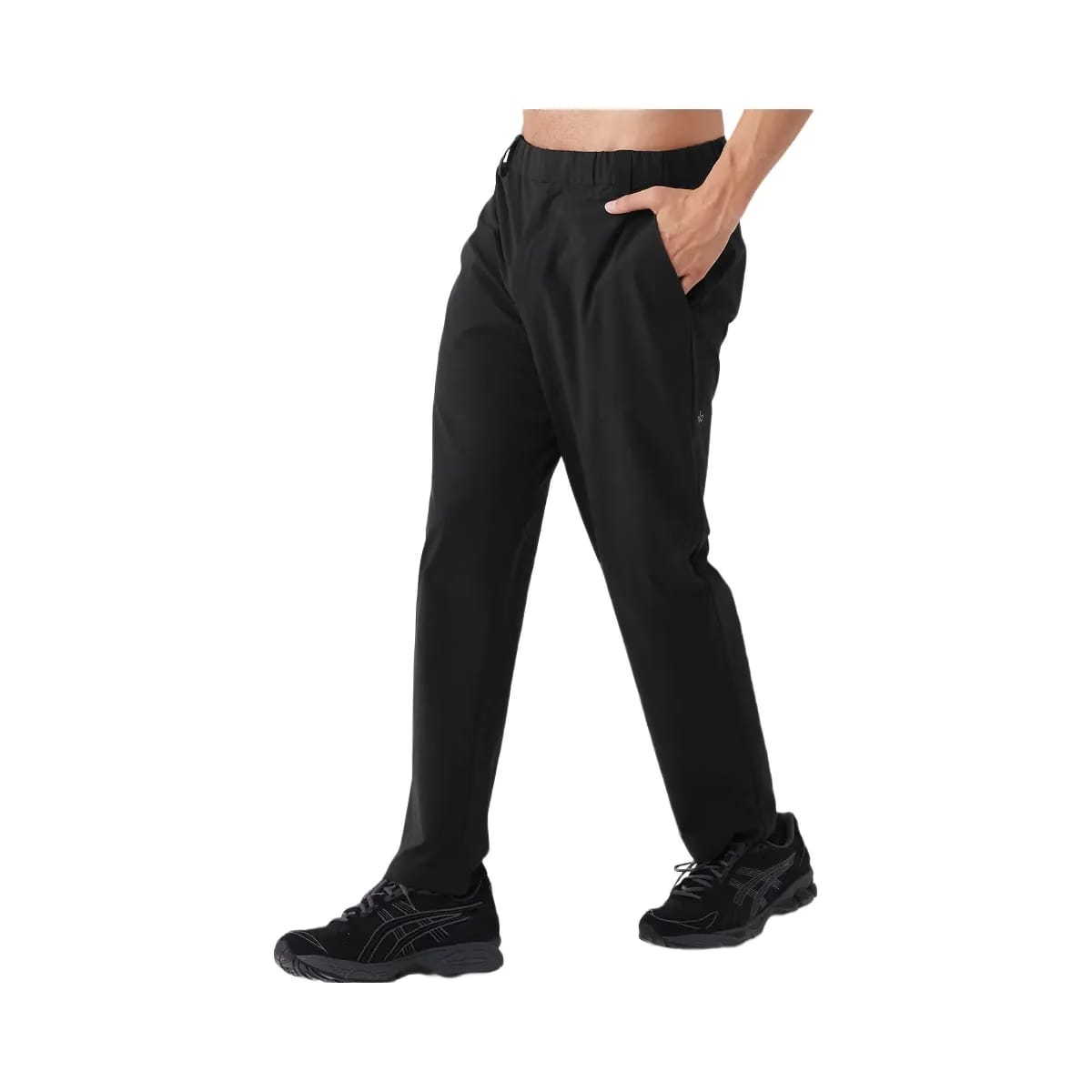 Alo Men's Co-Op Cropped Tech Trouser - Black