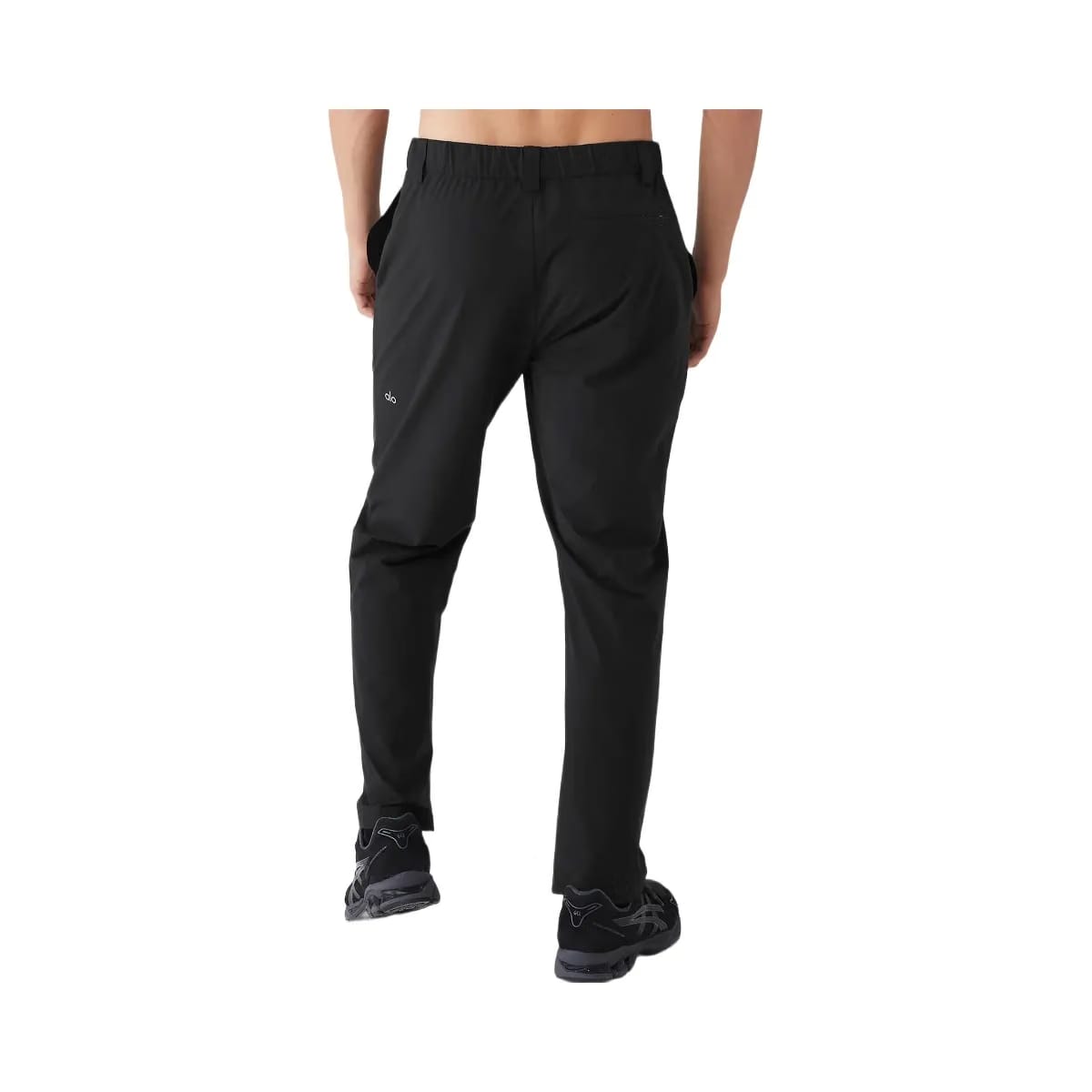 Alo Men's Co-Op Cropped Tech Trouser - Black