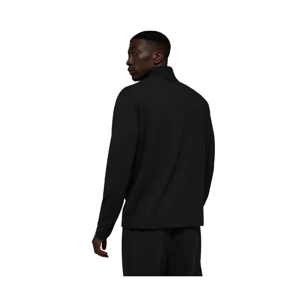 Alo Men's Double Take Long Sleeve 1/4 Zip - Black
