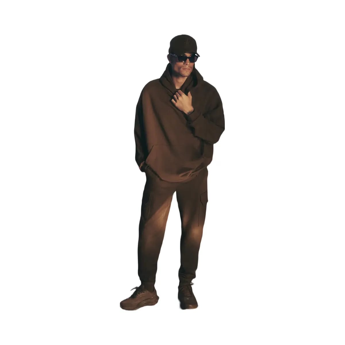 Alo Men's Edition Sueded Jogger - Espresso