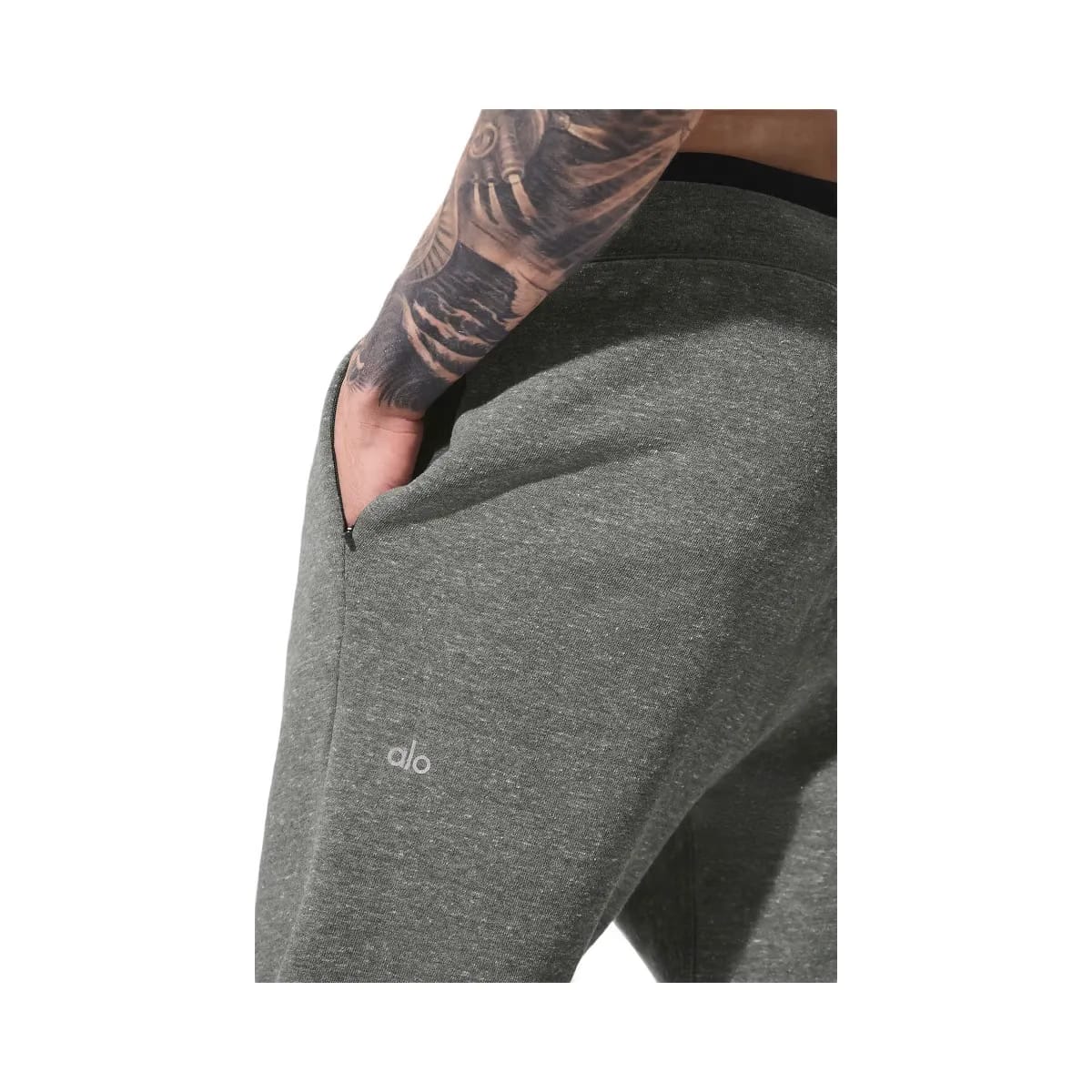 Alo Men's The Triumph Sweatpant - Grey Triblend
