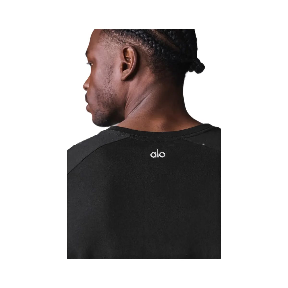 Alo Men's Triumph Raglan T-Shirt - Black